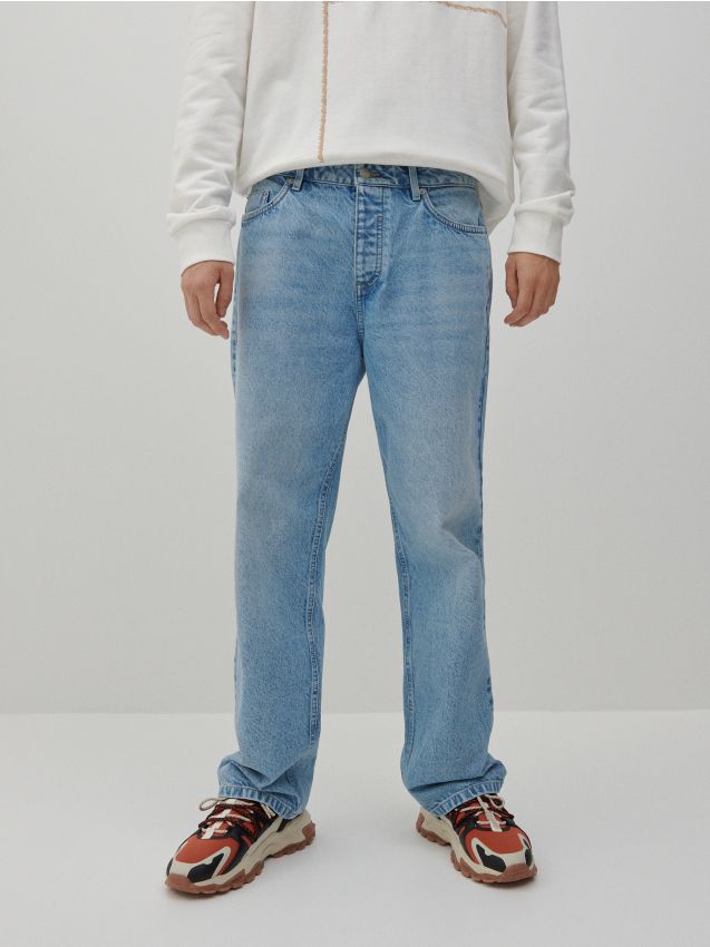 MEN`S JEANS TROUSERS - modrá - 6049H-50J - RESERVED