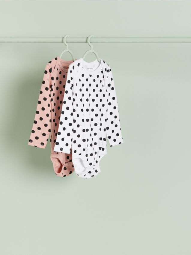 BABIES` BODY SUIT - alb - 7186G-00X - RESERVED