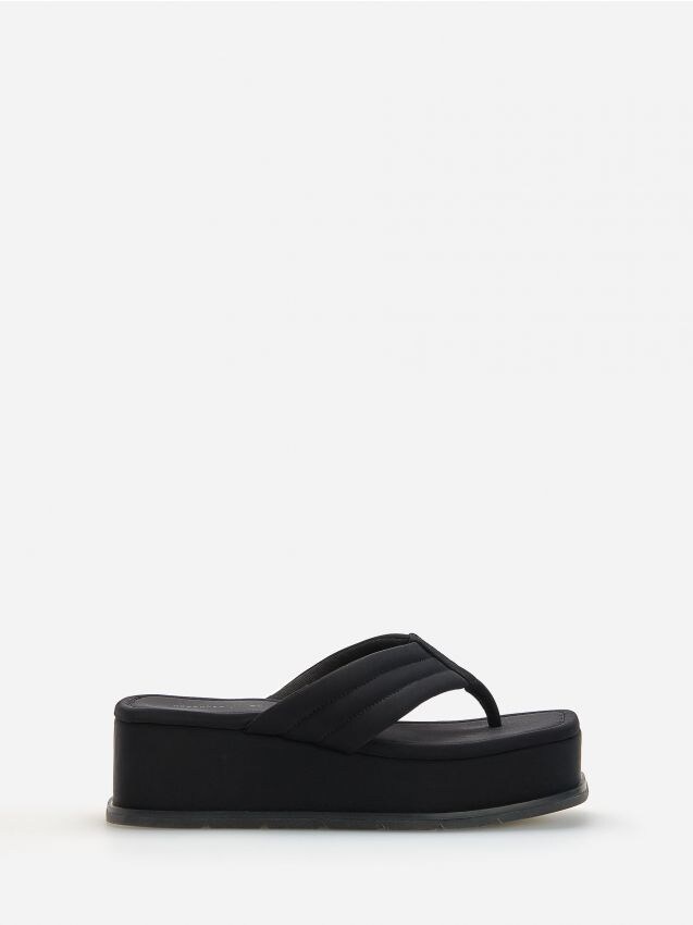 Platform flip flops - black - 7341E-99X - RESERVED