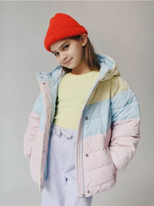 GIRLS` OUTER JACKET - gelb - 8755K-11X - RESERVED