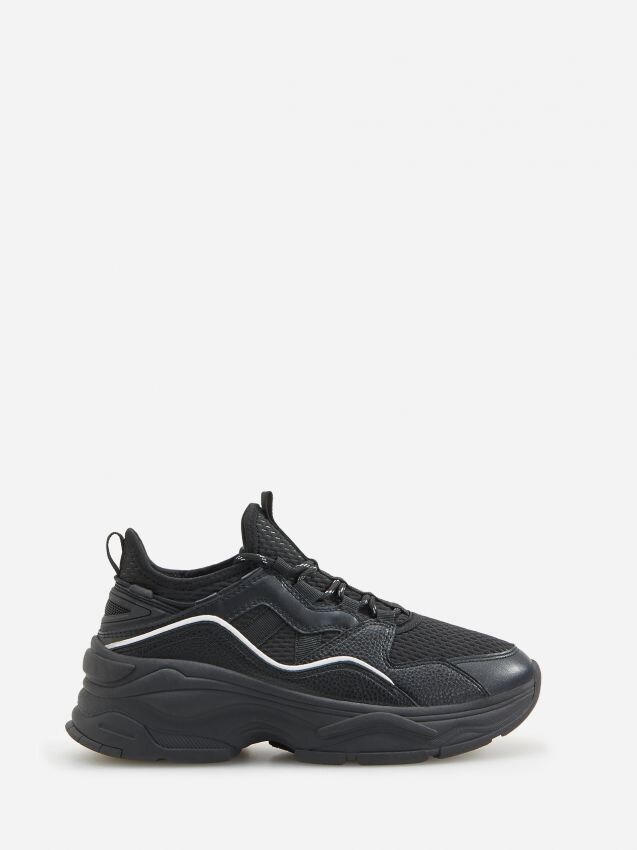 Buty w sportowym stylu - czarny - UW967-99X - RESERVED