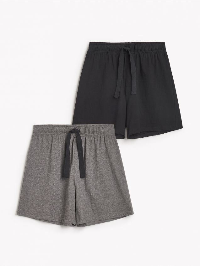 Sleep shorts 2 pack - black - VN632-99X - RESERVED