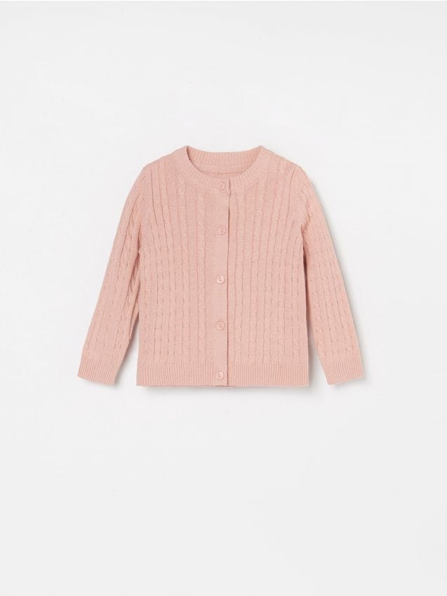 Buy online! Jacquard cotton cardigan, RESERVED, YA086 01X Buy online! Jacquard cotton cardigan, RESERVED, YA086 01X