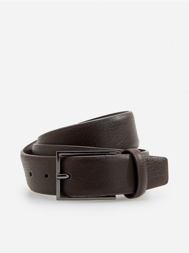 Leather belt - brown - XF448-89X - RESERVED