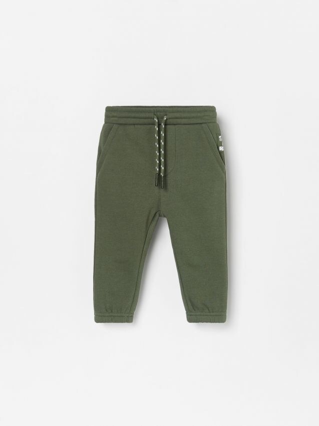 Pantalon de jogging à cordon de serrage décoratif - Vert - XH720-87X - RESERVED