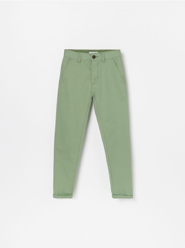 Boys` trousers - green - XH731-77X - RESERVED