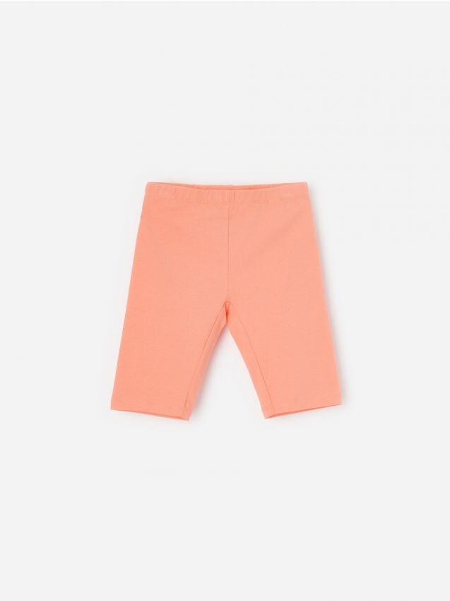 Girls` shorts - orange - XH925-32X - RESERVED