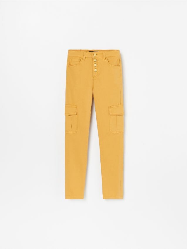Trousers with pockets - brown - XI271-19X - RESERVED