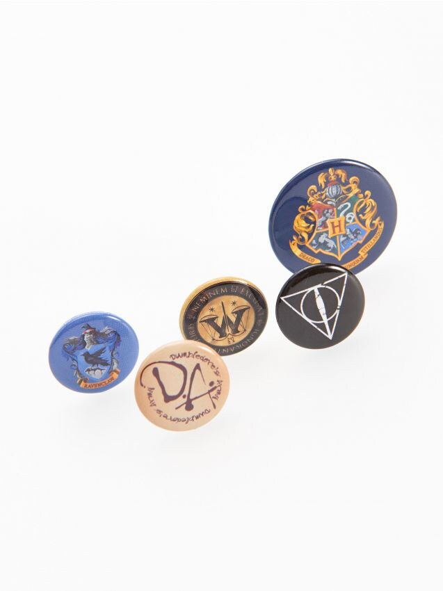Przypinki Harry Potter - czarny - XI936-99X - RESERVED