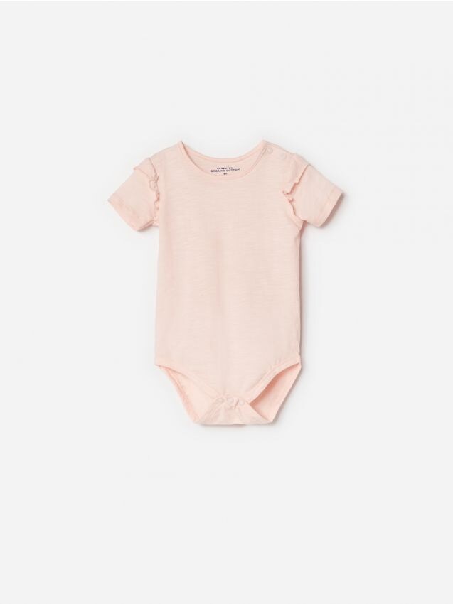 Kojenecké body - krémová - XM363-02X - RESERVED