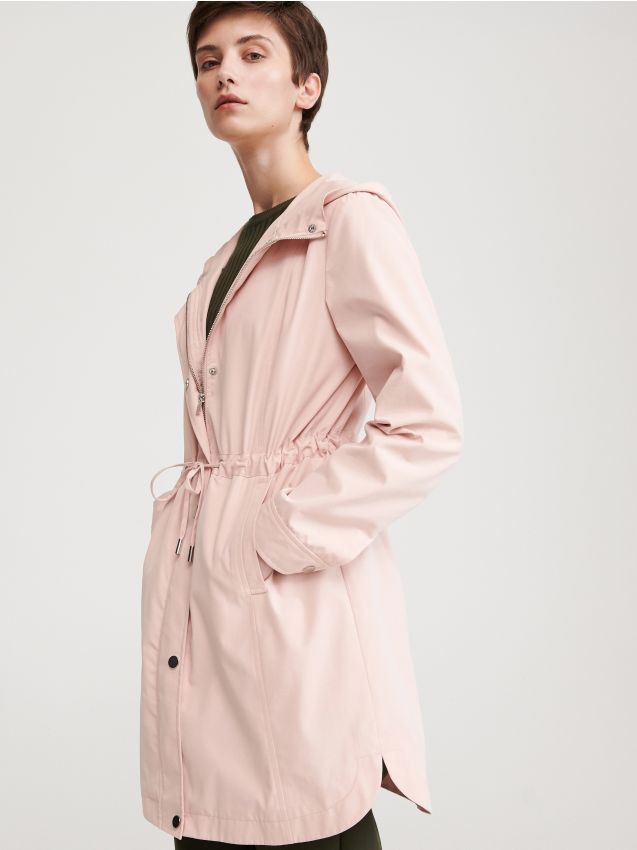 Parka tipa jaka - rozā - XO108-03X - RESERVED