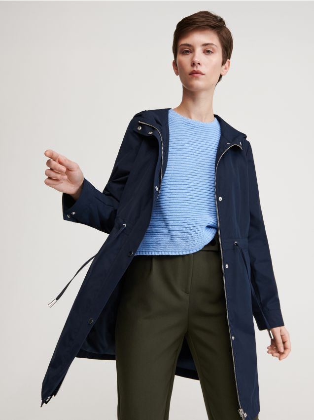 Parkajacke - marineblau - XO108-59X - RESERVED