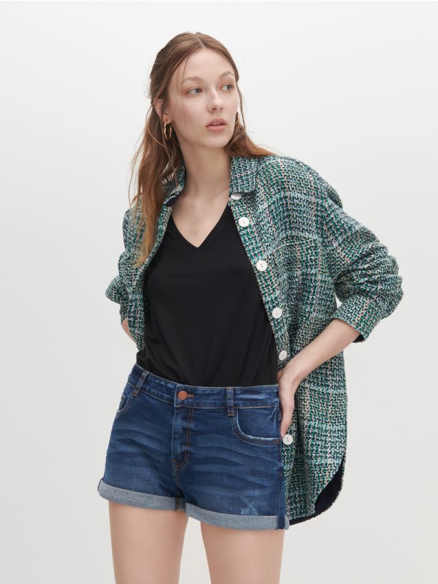 Jeansshorts - marineblau - XQ411-59J - RESERVED