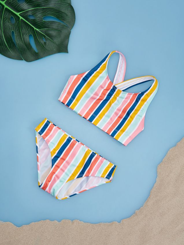 Two piece swimsuit - pink - XR504-30X - RESERVED