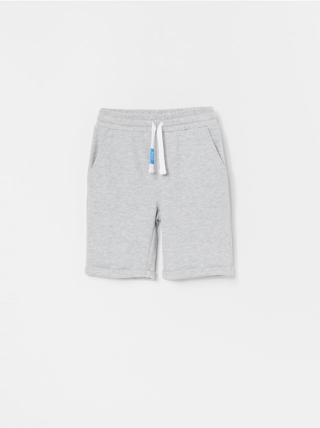 Sweatshorts mit hohem Baumwollanteil - grau - XT048-09M - RESERVED