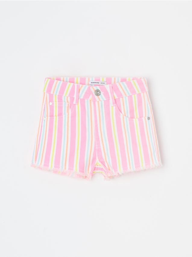 Cotton shorts - multicolor - XT748-MLC - RESERVED