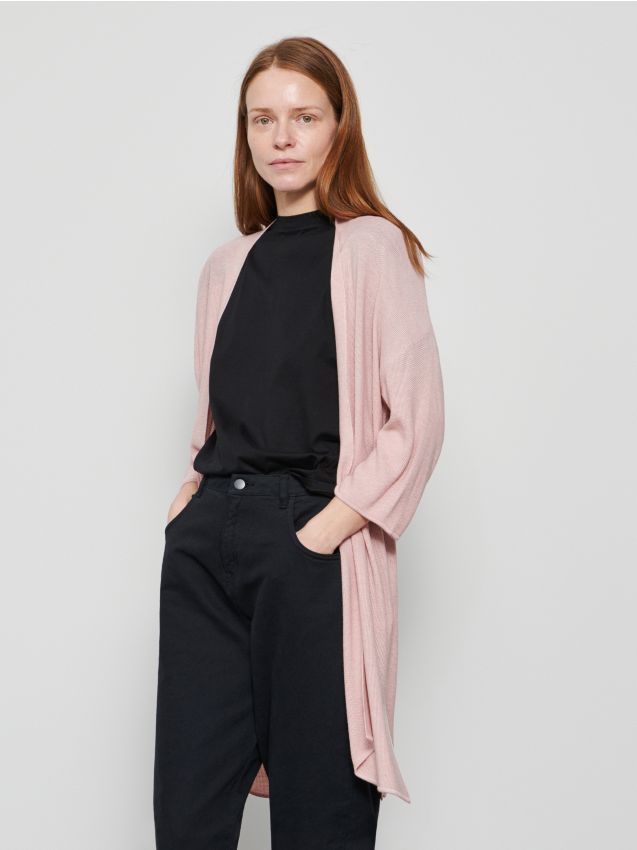 Leichter Cardigan - rosa - XW233-39M - RESERVED
