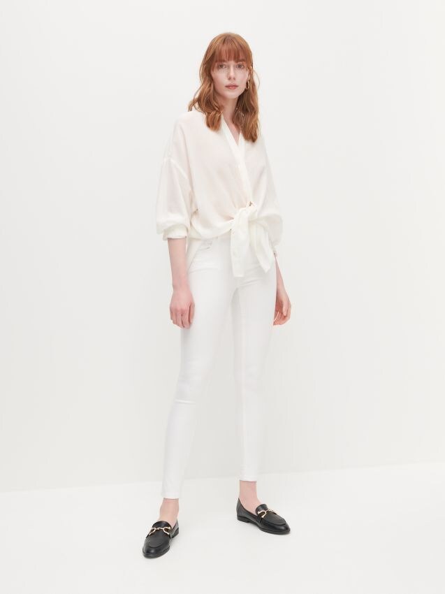 Slim push up jeans - white - XY683-00J - RESERVED