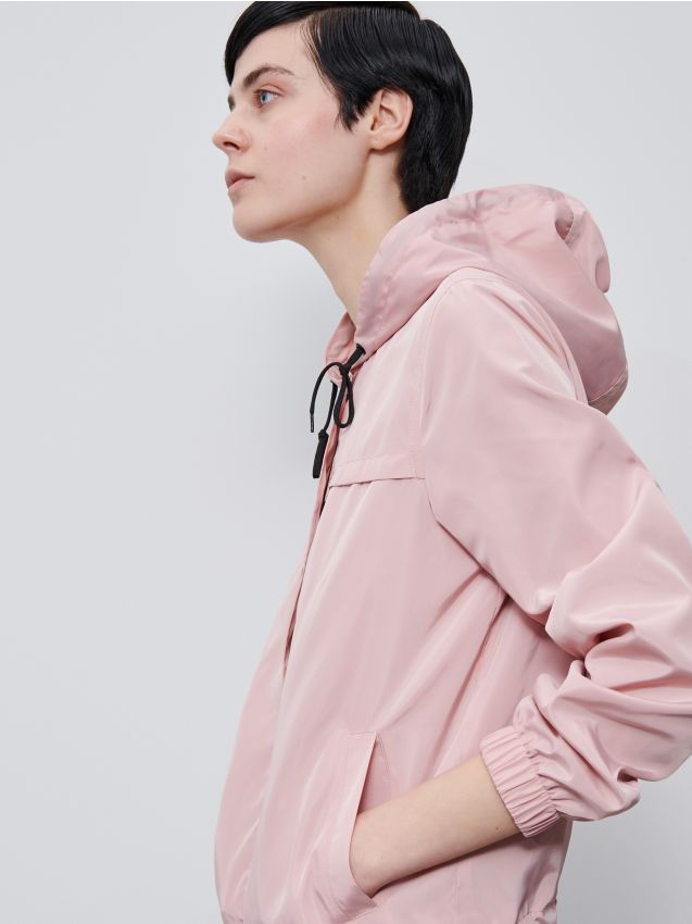 Light hooded jacket - pink - XY854-03X - RESERVED