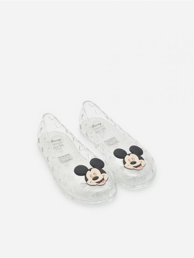 Mickey Mouse transparent ballerinas - white - YB646-00X - RESERVED