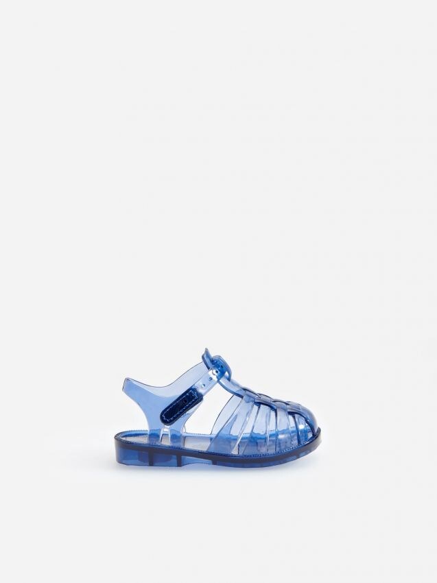 Transparent sandals - navy - YB648-59X - RESERVED