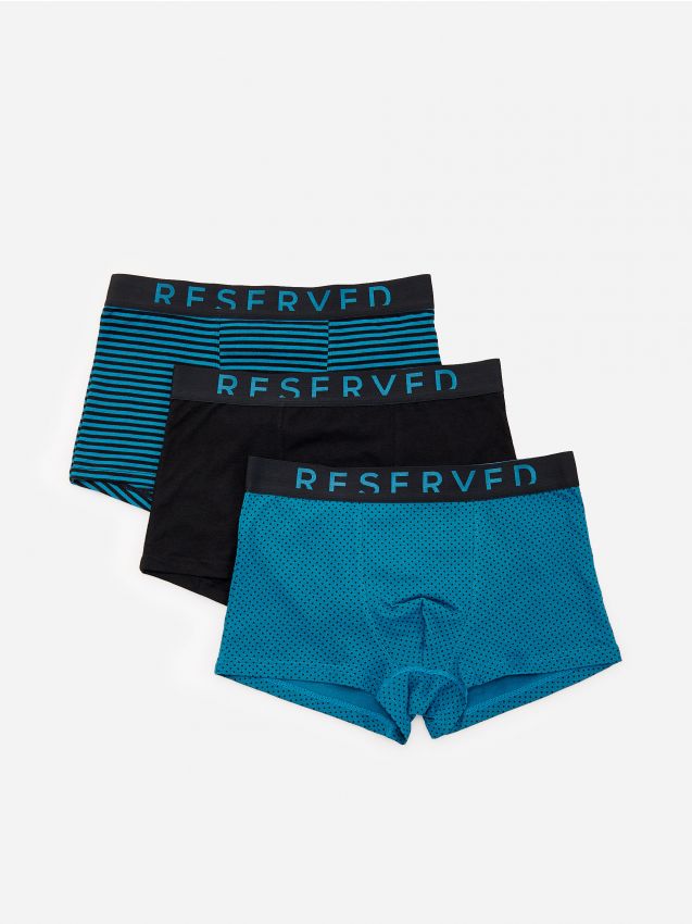 Men`s boxer shorts - turquoise - YD171-66X - RESERVED