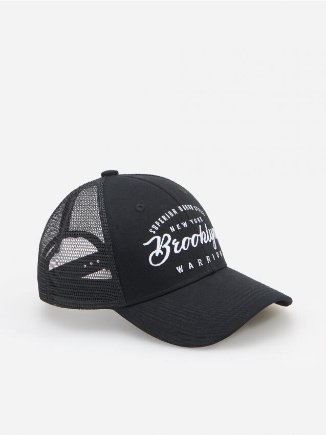 Baseballsapka hálós betéttel - fekete - YD746-99X - RESERVED