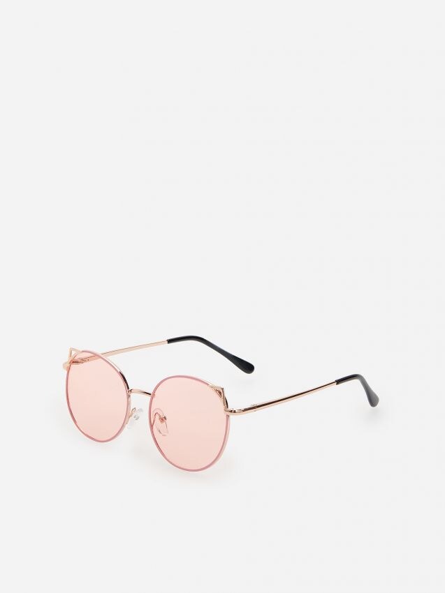 Sunglasses with pink lenses - pink - YE821-03X - RESERVED