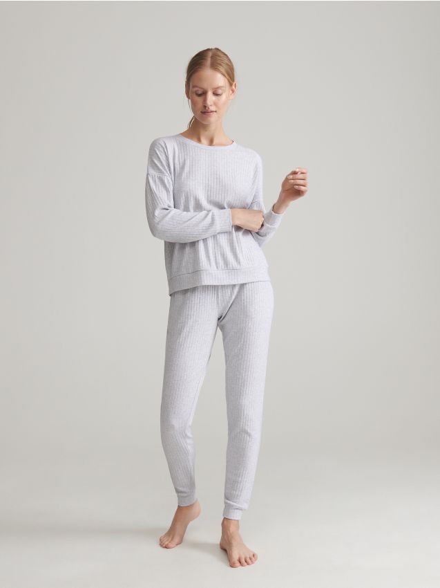 PJs with trousers - grey - YE829-09X - RESERVED