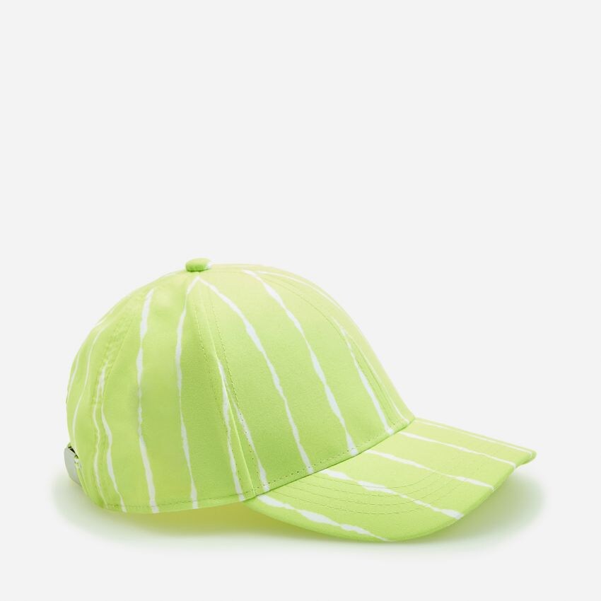 Czapka w paski z efektem tie dye - zielony - YF594-71X - RESERVED