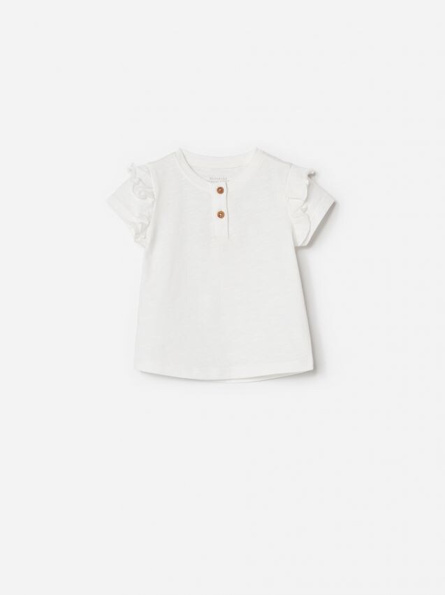 Kojenecká halenka - krémová - YG709-01X - RESERVED