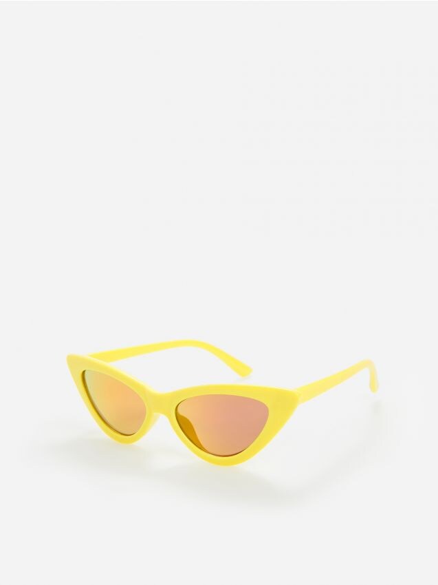 Ochelari de soare cu rame galbene - galben - YH137-11X - RESERVED