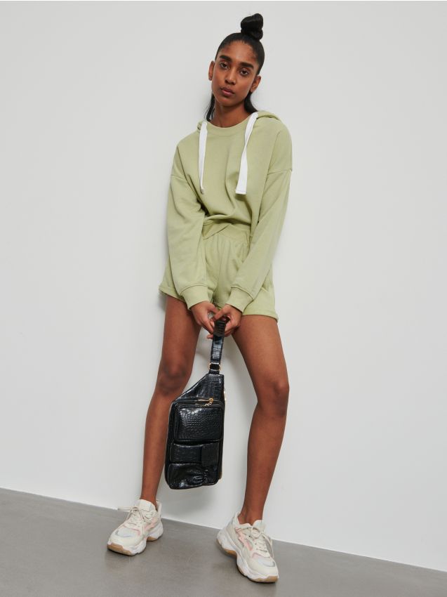 Sweat shorts - green - YH456-81X - RESERVED