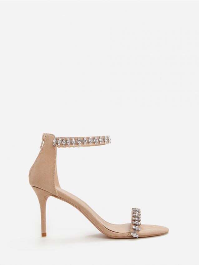 Ladies` sandals - beige - YH759-80X - RESERVED