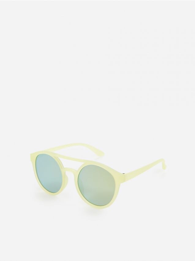 Sunglasses with yellow frames - yellow - YN501-11X - RESERVED