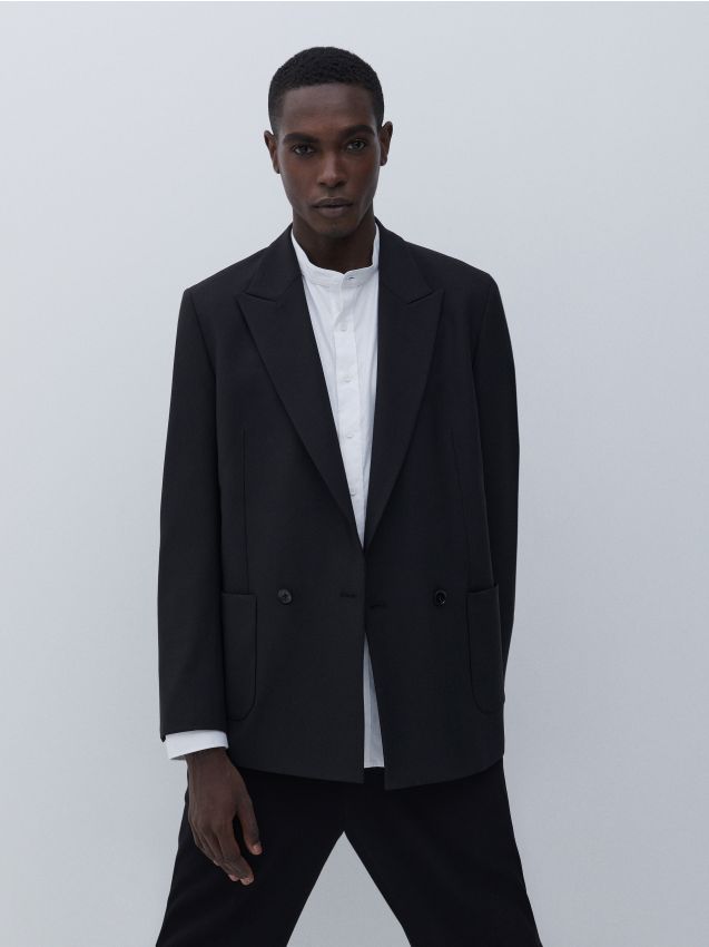 Košile slim fit z organické bavlny - bílá - YW397-00X - RESERVED