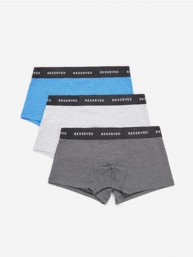 Men`s boxer shorts - grey - ZG239-90X - RESERVED