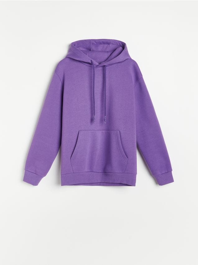 Трикотажное худи - фиолетовый - ZU289-45X - RESERVED
