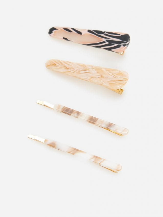 Hairpin set - ivory - ZX584-02X - RESERVED