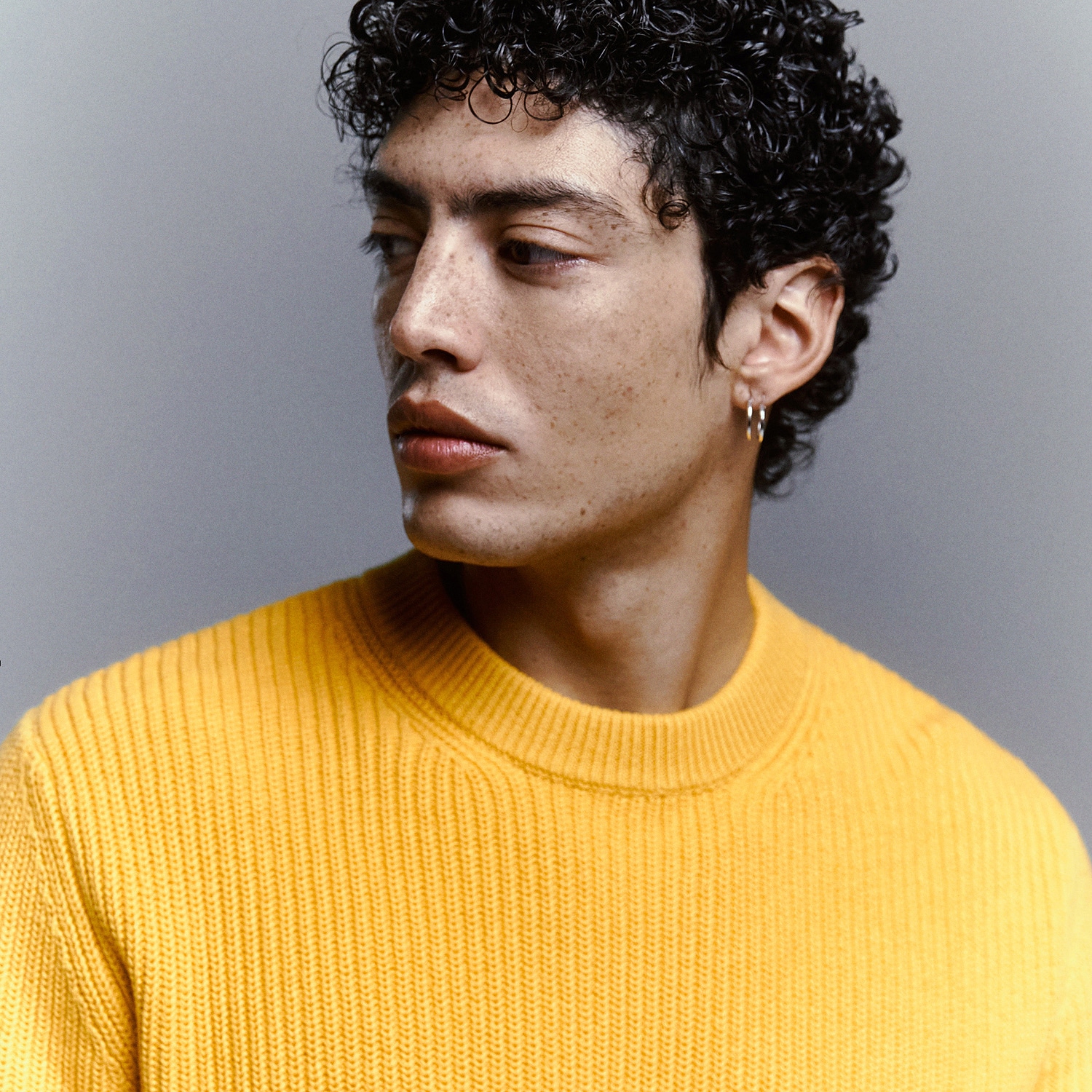 E-shop Reserved - Bavlnený sveter - Žltá